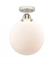 Innovations Lighting 288-1C-PN-G201-10 - Beacon - 1 Light - 10 inch - Polished Nickel - Semi-Flush Mount