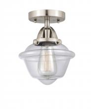 Innovations Lighting 288-1C-SN-G532 - Oxford - 1 Light - 8 inch - Brushed Satin Nickel - Semi-Flush Mount