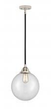 Innovations Lighting 288-1S-BPN-G202-10 - Beacon - 1 Light - 10 inch - Black Polished Nickel - Cord hung - Mini Pendant