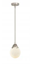 Innovations Lighting 288-1S-SN-G201-6 - Beacon - 1 Light - 6 inch - Brushed Satin Nickel - Cord hung - Mini Pendant