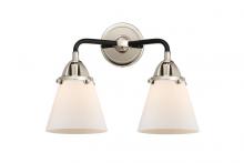 Innovations Lighting 288-2W-BPN-G61 - Cone - 2 Light - 14 inch - Black Polished Nickel - Bath Vanity Light