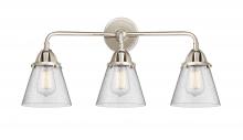 Innovations Lighting 288-3W-PN-G64 - Cone - 3 Light - 24 inch - Polished Nickel - Bath Vanity Light