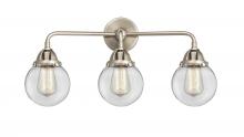 Innovations Lighting 288-3W-SN-G202-6 - Beacon - 3 Light - 24 inch - Brushed Satin Nickel - Bath Vanity Light