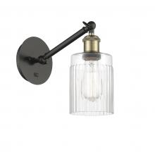 Innovations Lighting 317-1W-BAB-G342 - Hadley - 1 Light - 5 inch - Black Antique Brass - Adjustable Sconce