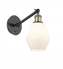 Innovations Lighting 317-1W-BAB-G651-6 - Cindyrella - 1 Light - 6 inch - Black Antique Brass - Sconce