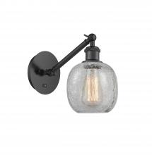 Innovations Lighting 317-1W-BK-G105 - Belfast - 1 Light - 6 inch - Matte Black - Sconce