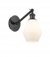 Innovations Lighting 317-1W-BK-G651-6 - Cindyrella - 1 Light - 6 inch - Matte Black - Sconce