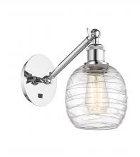 Innovations Lighting 317-1W-PC-G1013 - Belfast - 1 Light - 6 inch - Polished Chrome - Sconce