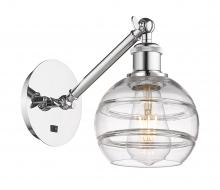 Innovations Lighting 317-1W-PC-G556-6CL - Rochester - 1 Light - 6 inch - Polished Chrome - Sconce