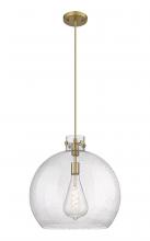 Innovations Lighting 410-1PL-BB-G410-18SDY - Newton Sphere - 1 Light - 18 inch - Brushed Brass - Cord hung - Pendant