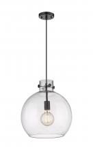 Innovations Lighting 410-1PM-BK-G410-14SDY - Newton Sphere - 1 Light - 14 inch - Matte Black - Cord hung - Pendant