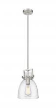 Innovations Lighting 411-1SS-SN-G412-8SDY - Newton Bell - 1 Light - 8 inch - Satin Nickel - Mini Pendant