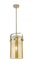 Innovations Lighting 413-1SM-CB-G413-1S-8ME - Pilaster - 1 Light - 8 inch Glass - Champagne Bronze - Pendant