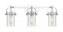 Innovations Lighting 423-3W-PC-G423-7SDY - Pilaster - 3 Light - 24 inch - Polished Chrome - Bath Vanity Light