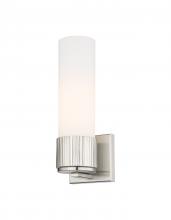 Innovations Lighting 428-1W-SN-G428-12WH - Bolivar - 1 Light - 5 inch - Satin Nickel - Sconce