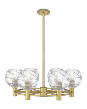 Innovations Lighting 434-6CR-BB-G1213-6CL - Crown Point - 6 Light - 26 inch - Brushed Brass - Chandelier