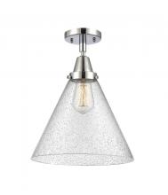 Innovations Lighting 447-1C-PC-G44-L - Cone - 1 Light - 12 inch - Polished Chrome - Flush Mount