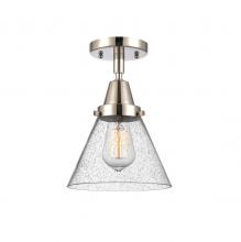 Innovations Lighting 447-1C-PN-G44 - Cone - 1 Light - 8 inch - Polished Nickel - Flush Mount