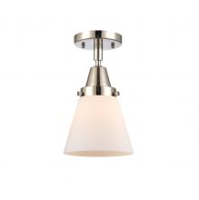 Innovations Lighting 447-1C-PN-G61 - Cone - 1 Light - 6 inch - Polished Nickel - Flush Mount