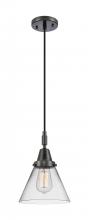 Innovations Lighting 447-1P-BK-G42 - Cone - 1 Light - 8 inch - Matte Black - Mini Pendant