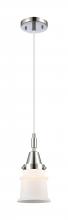 Innovations Lighting 447-1P-PC-G181S - Canton - 1 Light - 7 inch - Polished Chrome - Mini Pendant