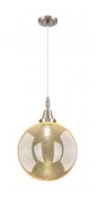 Innovations Lighting 447-1P-SN-G208-12 - Beacon - 1 Light - 12 inch - Brushed Satin Nickel - Mini Pendant
