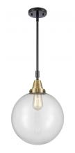 Innovations Lighting 447-1S-BAB-G202-12 - Beacon - 1 Light - 12 inch - Black Antique Brass - Mini Pendant