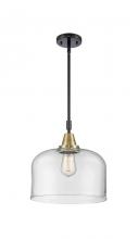 Innovations Lighting 447-1S-BAB-G72-L - Bell - 1 Light - 12 inch - Black Antique Brass - Mini Pendant