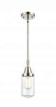 Innovations Lighting 447-1S-PN-G312 - Dover - 1 Light - 5 inch - Polished Nickel - Mini Pendant