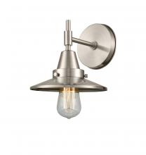 Innovations Lighting 447-1W-SN-M2-SN - Railroad - 1 Light - 8 inch - Satin Nickel - Sconce