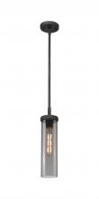 Innovations Lighting 471-1S-WZ-G471P-12SM - Lincoln - 1 Light - 4 inch - Weathered Zinc - Pendant