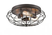 Innovations Lighting 510-3C-OB-LED - Providence - 3 Light - 15 inch - Oil Rubbed Bronze - Flush Mount