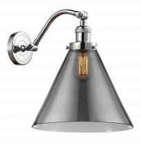 Innovations Lighting 515-1W-PC-G43-L - Cone - 1 Light - 12 inch - Polished Chrome - Sconce