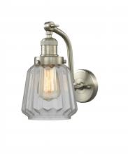 Innovations Lighting 515-1W-SN-G142 - Chatham - 1 Light - 7 inch - Brushed Satin Nickel - Sconce