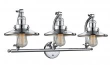 Innovations Lighting 515-3W-PC-M7 - Railroad - 3 Light - 28 inch - Polished Chrome - Bath Vanity Light