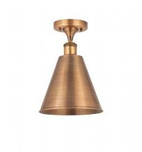 Innovations Lighting 516-1C-AC-MBC-8-AC - Berkshire - 1 Light - 8 inch - Antique Copper - Semi-Flush Mount