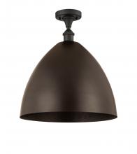 Innovations Lighting 516-1C-OB-MBD-16-OB - Bristol - 1 Light - 16 inch - Oil Rubbed Bronze - Semi-Flush Mount