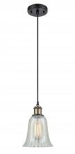 Innovations Lighting 516-1P-BAB-G2811 - Hanover - 1 Light - 6 inch - Black Antique Brass - Cord hung - Mini Pendant