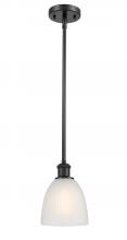 Innovations Lighting 516-1S-BK-G381 - Castile - 1 Light - 6 inch - Matte Black - Mini Pendant