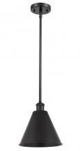 Innovations Lighting 516-1S-BK-MBC-12-BK - Berkshire - 1 Light - 12 inch - Matte Black - Pendant