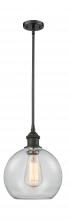 Innovations Lighting 516-1S-OB-G122-8 - Athens - 1 Light - 8 inch - Oil Rubbed Bronze - Mini Pendant