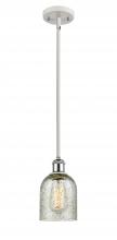 Innovations Lighting 516-1S-WPC-G259 - Caledonia - 1 Light - 5 inch - White Polished Chrome - Mini Pendant