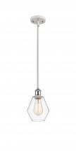 Innovations Lighting 516-1S-WPC-G652-6 - Cindyrella - 1 Light - 6 inch - White Polished Chrome - Mini Pendant