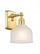 Innovations Lighting 516-1W-SG-G411 - Dayton - 1 Light - 6 inch - Satin Gold - Sconce