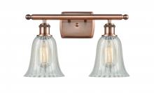 Innovations Lighting 516-2W-AC-G2811 - Hanover - 2 Light - 16 inch - Antique Copper - Bath Vanity Light