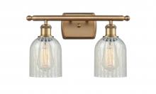 Innovations Lighting 516-2W-BB-G2511 - Caledonia - 2 Light - 15 inch - Brushed Brass - Bath Vanity Light