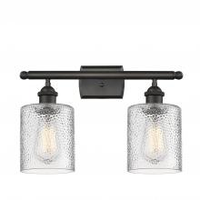 Innovations Lighting 516-2W-OB-G112 - Cobbleskill - 2 Light - 15 inch - Oil Rubbed Bronze - Bath Vanity Light