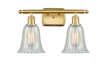 Innovations Lighting 516-2W-SG-G2811 - Hanover - 2 Light - 16 inch - Satin Gold - Bath Vanity Light