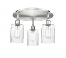 Innovations Lighting 516-3C-SN-G342 - Hadley - 3 Light - 16 inch - Satin Nickel - Semi-Flush Mount