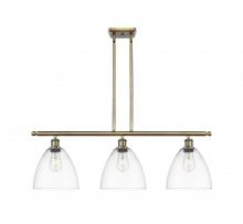 Innovations Lighting 516-3I-AB-GBD-92 - Bristol - 3 Light - 36 inch - Antique Brass - Cord hung - Island Light